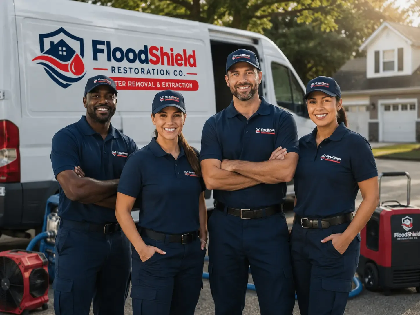 Flood Damage Restoration company in La Joya, NM